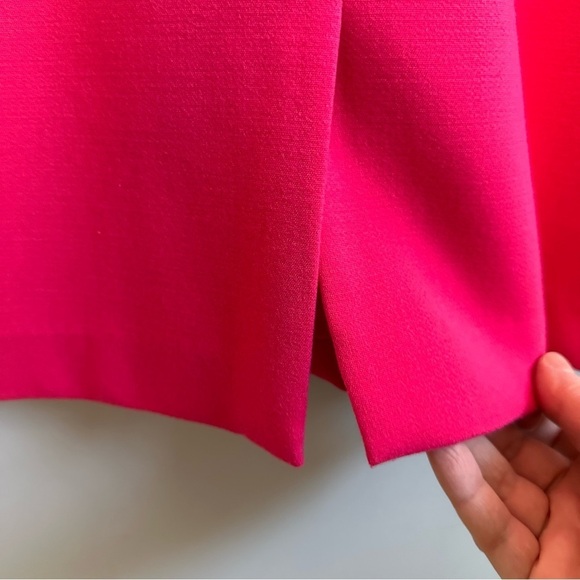 Eliza J V-Neck Sheath Pencil Dress, Size 6, Hot Pink - Picture 6 of 11